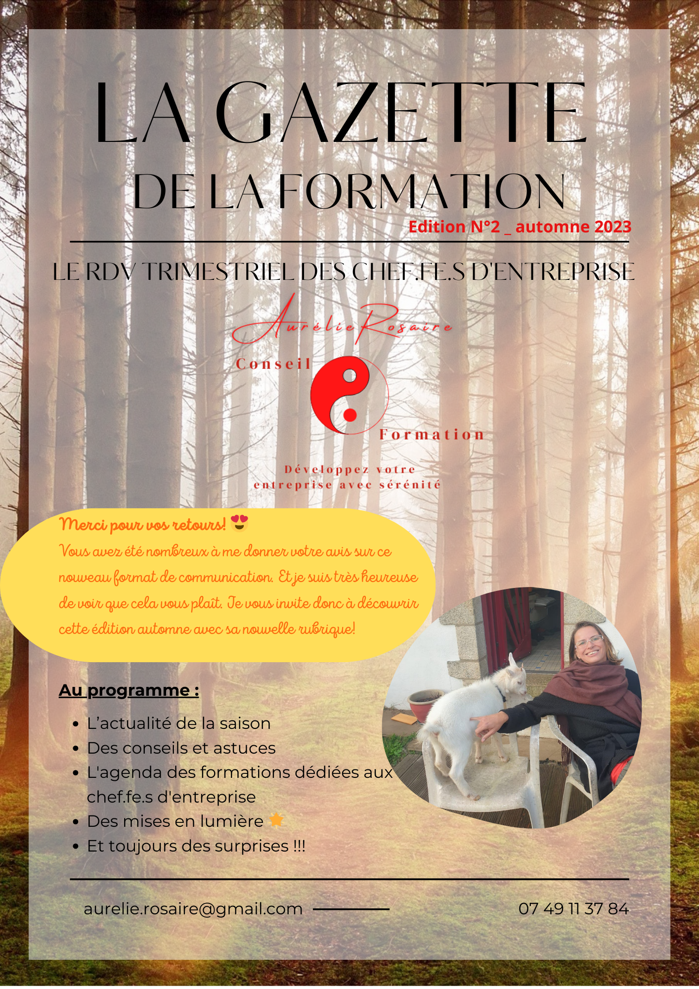 La Gazette – Automne 2023